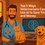 Discover five practical ways AI helps veterinarians reduce workload, lower costs, and run more efficient clinics.