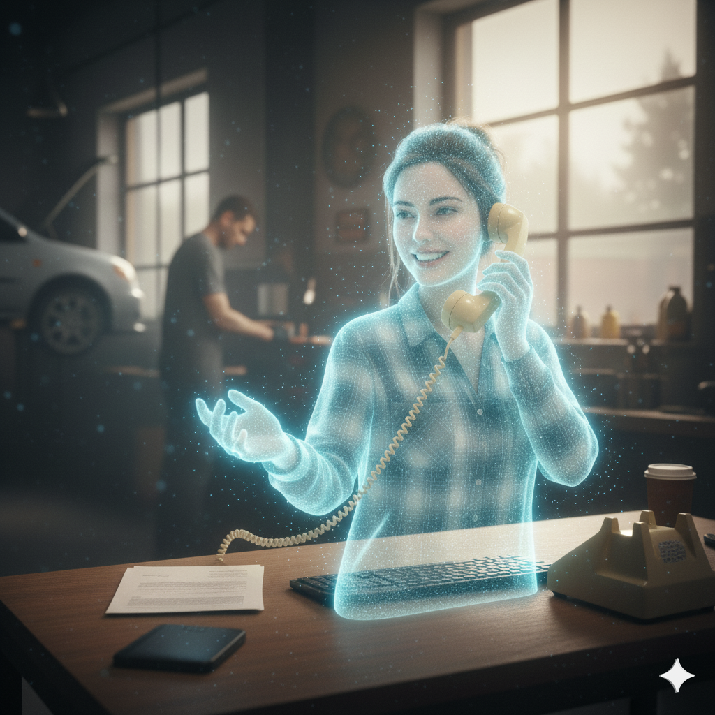 AI call answering for auto repair shops